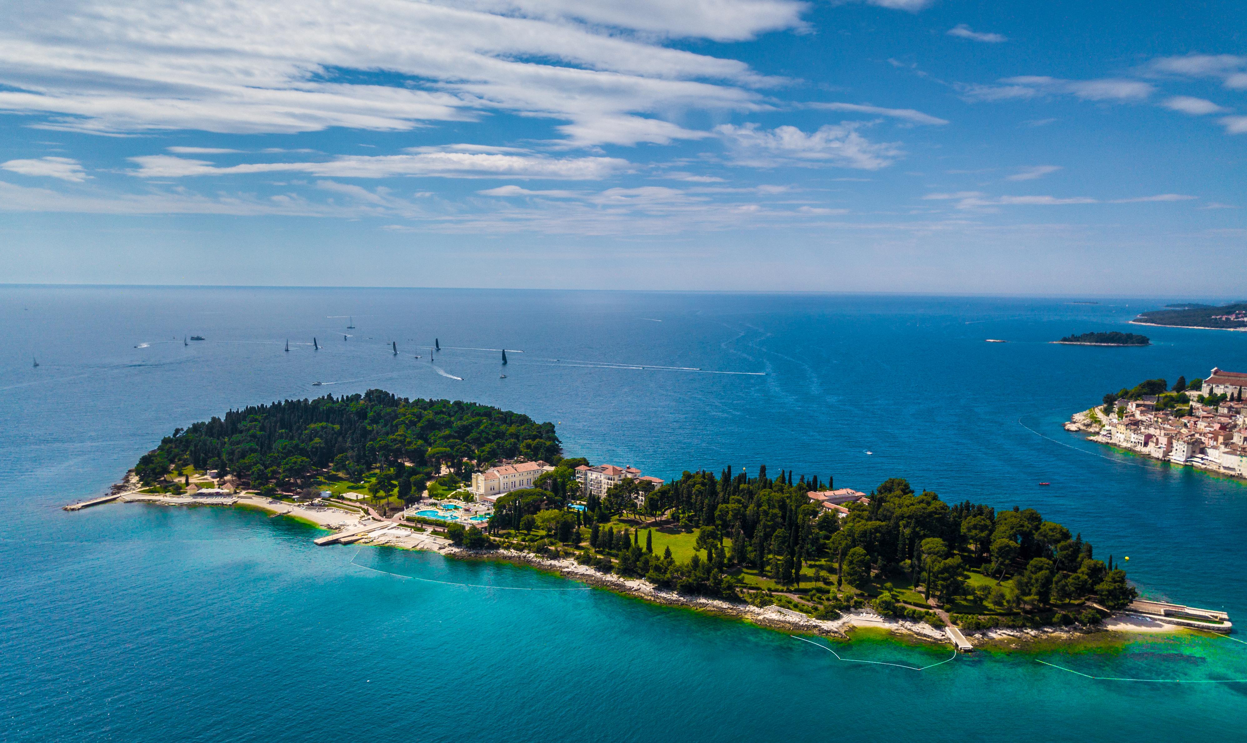Maistra Select Island Hotel Katarina Rovinj Exteriér fotografie
